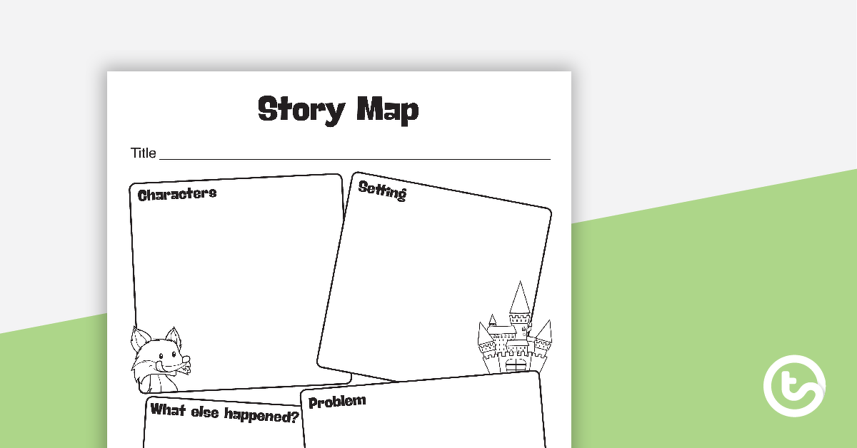 Preview image for Story Map Template - teaching resource