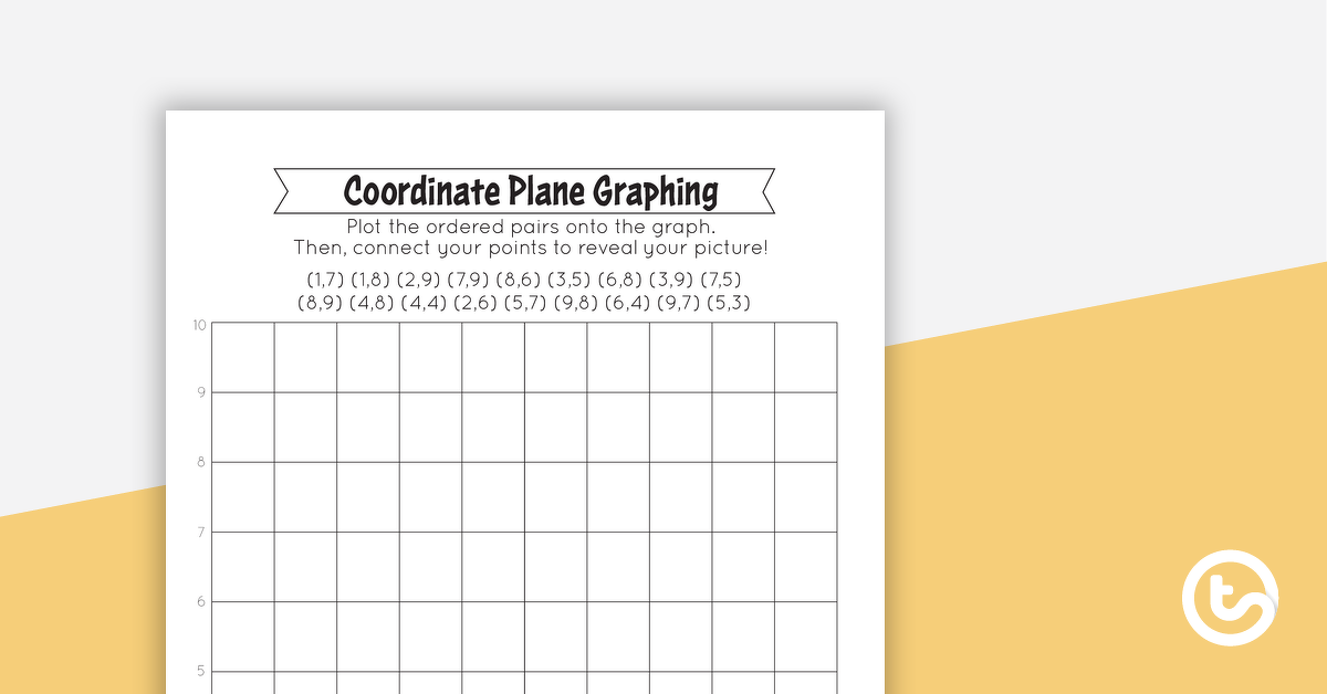 Preview image for Coordinate Plane Graphing - teaching resource