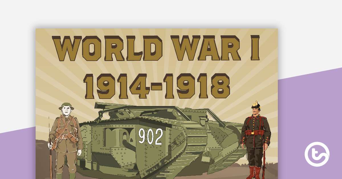 Preview image for World War One Maps - teaching resource