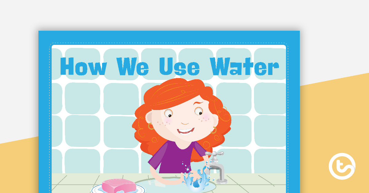 Preview image for How We Use Water Word Wall Vocabulary - teaching resource