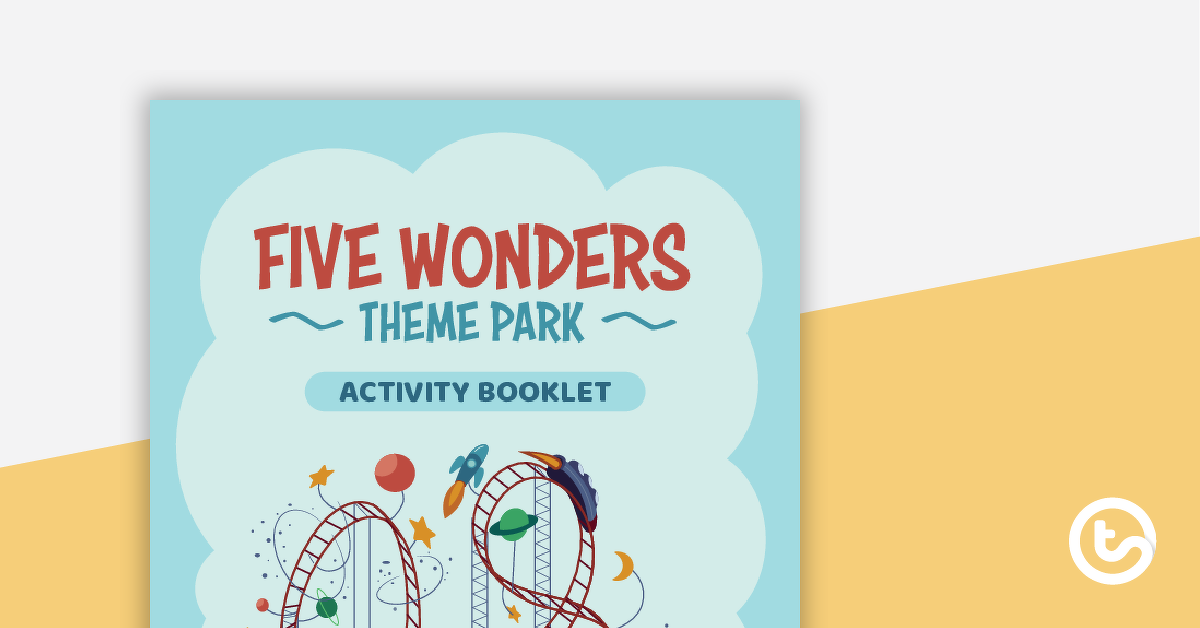 Preview image for Five Wonders Theme Park: Token Night – Project - teaching resource