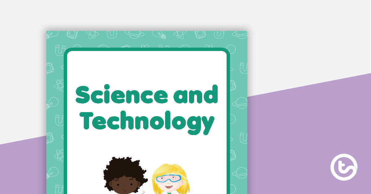 Preview image for Science and Technology Book Cover - Version 1 - teaching resource