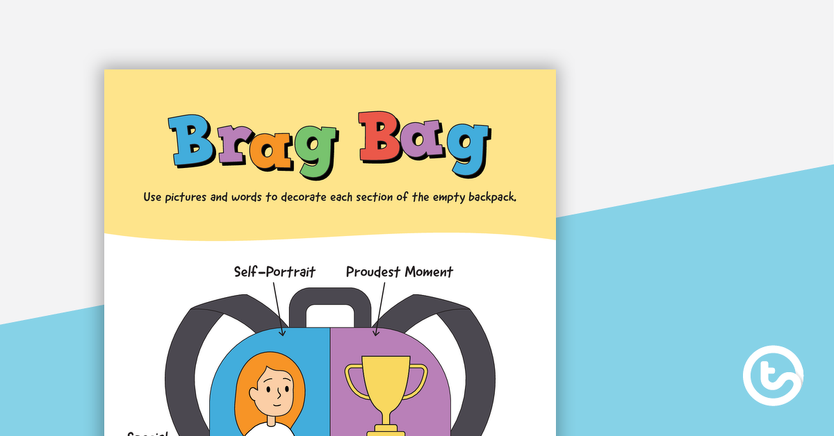 预览图像Getting to Know You Brag Bag - teaching resource