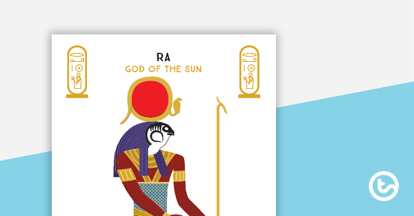 预览图像对Ra -上帝的太阳海报教学资源