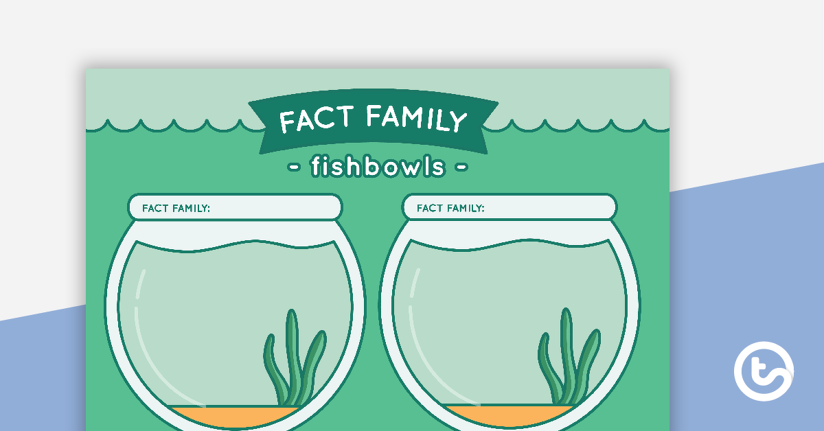 事实的图像家庭鱼缸（空白）