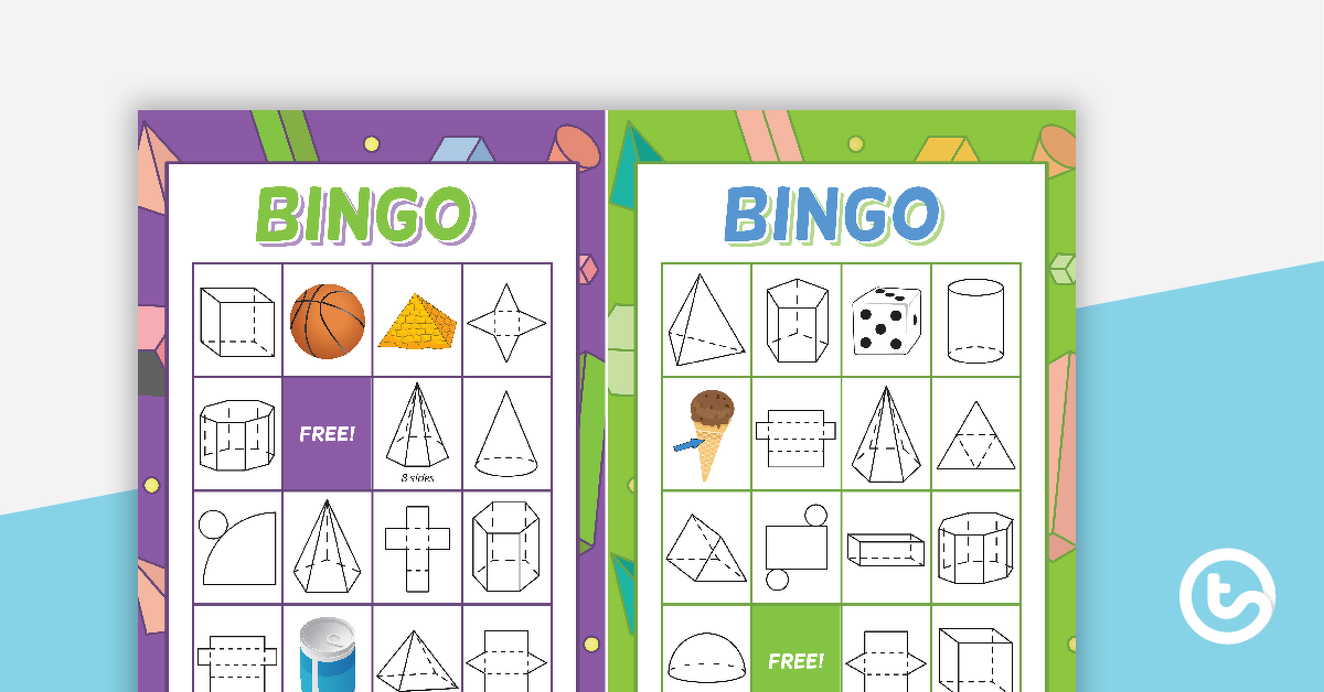 Preview image for 3D Object Bingo - teaching resource
