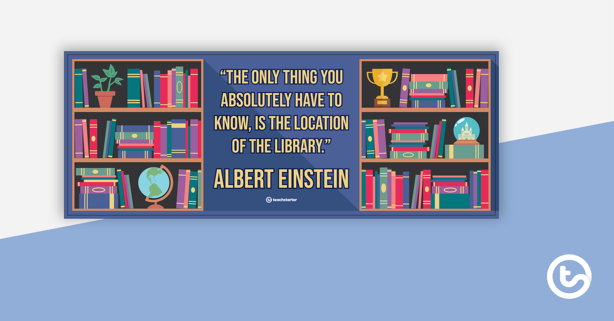 Preview image for Library Lovers Display - teaching resource