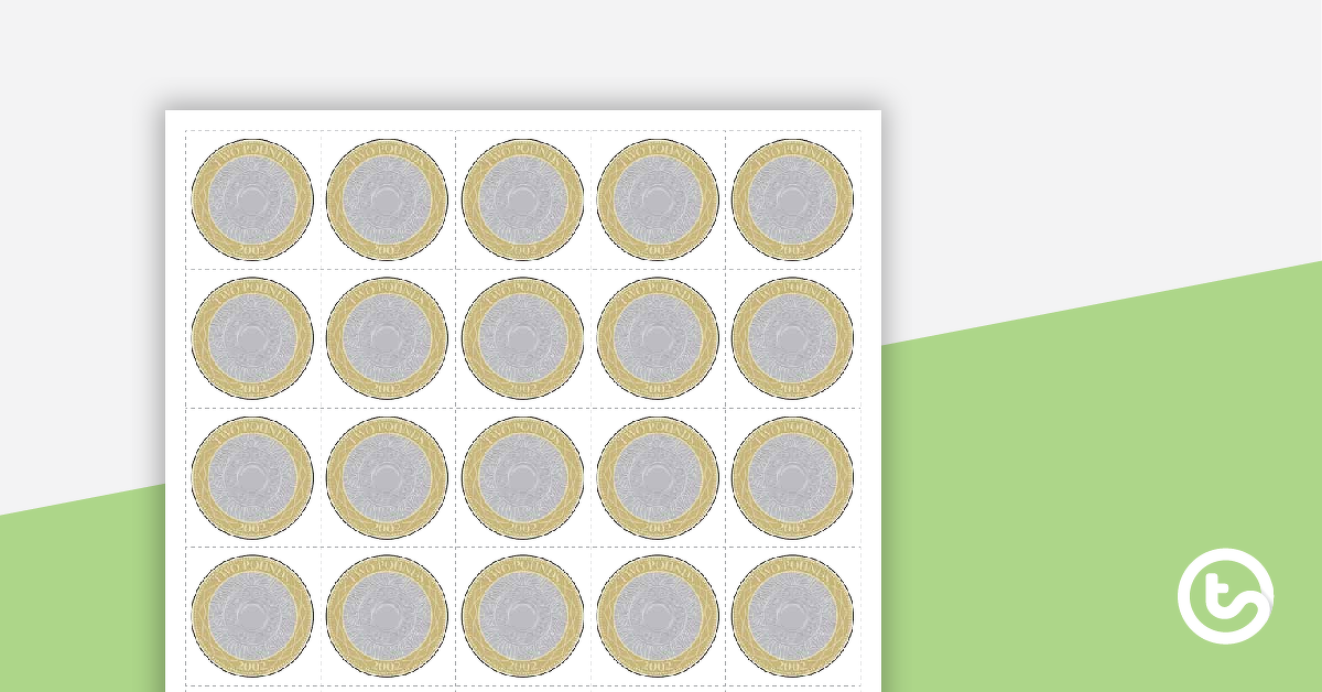Preview image for Coin Sheets (British Currency) - teaching resource