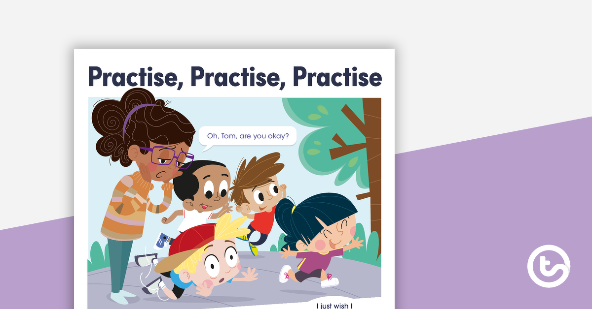 预览图像for Practise, Practise, Practise (Tying Your Shoelaces) – Worksheet - teaching resource