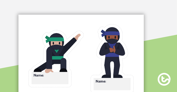 Preview image for Writing Ninjas Bump it Up Data Wall Display - teaching resource