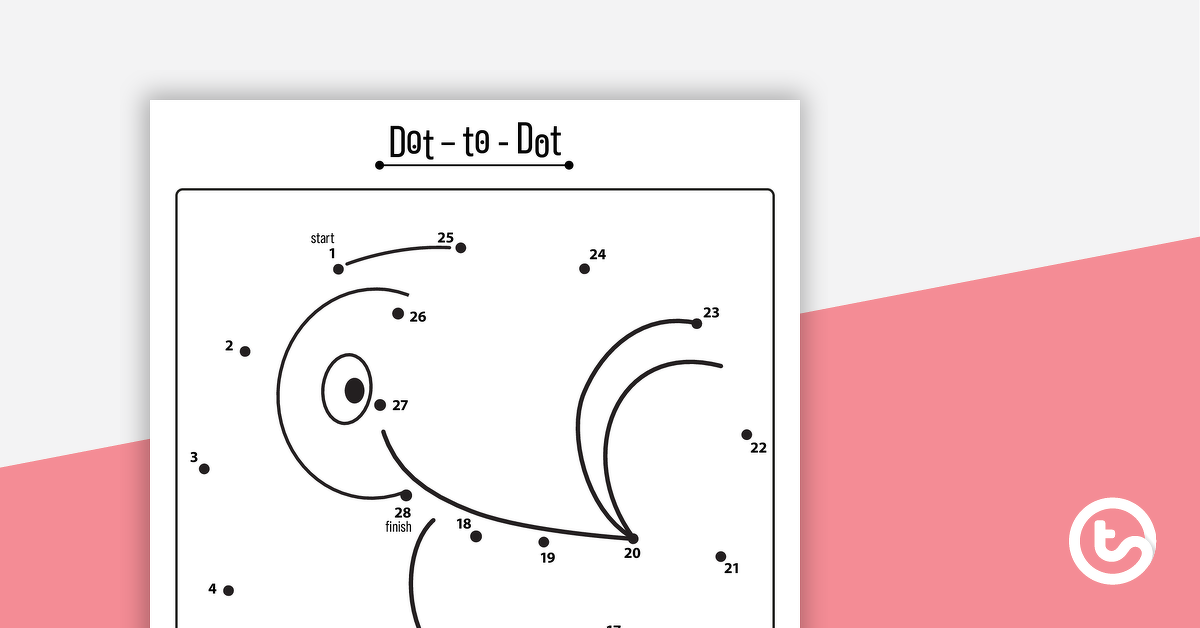 Preview image for 3 x Simple Dot-To-Dot Worksheets - Counting By Ones - teaching resource