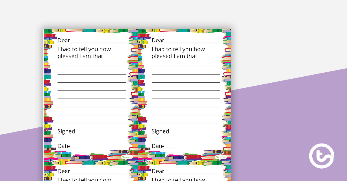 Preview image for Positive Parent Notes - Books - teaching resource