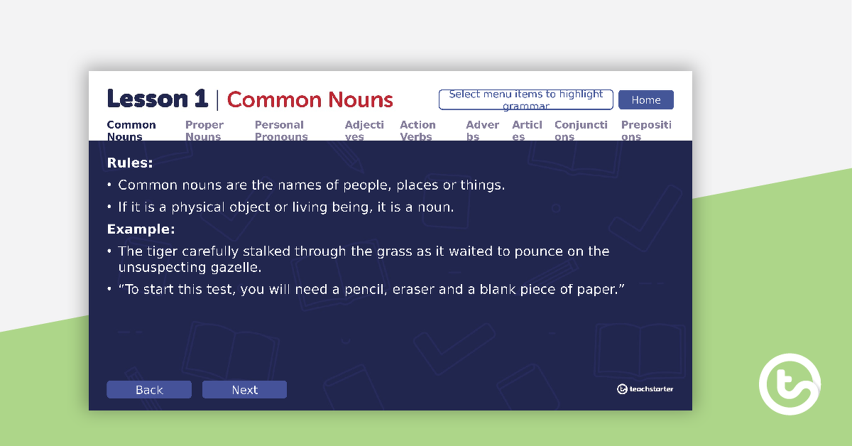 Preview image for Paragraph Study Grammar Interactive PowerPoint - teaching resource