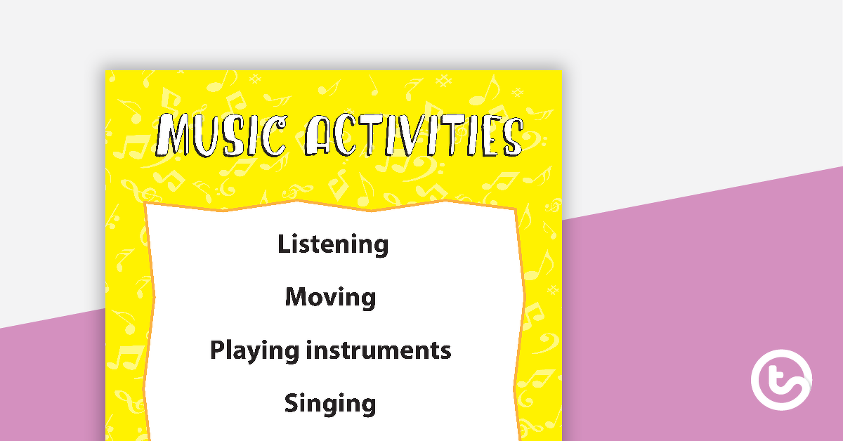 Preview image for Music Theory Posters - teaching resource