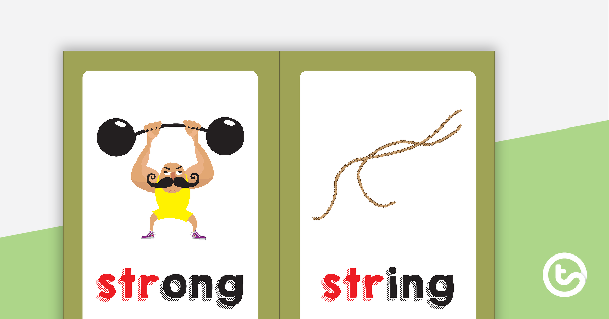 Preview image for Str Blend Flashcards - teaching resource