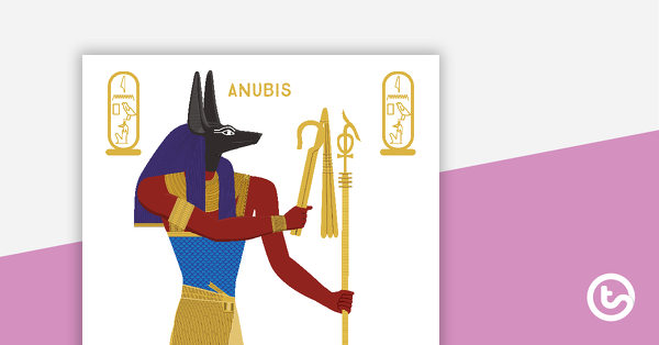 Preview image for Anubis Poster - teaching resource