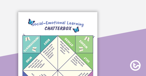 用于社交情感学习的预览图像ChatterBox  - 教学资源