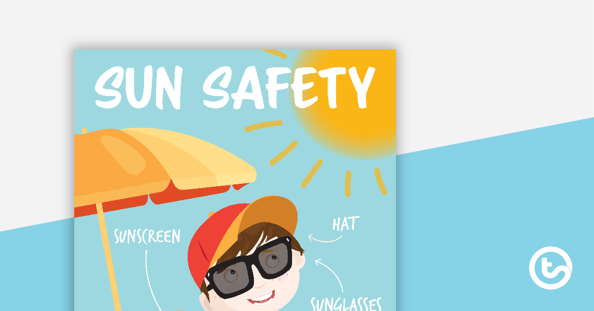 Preview image for Sun Safety Poster - teaching resource