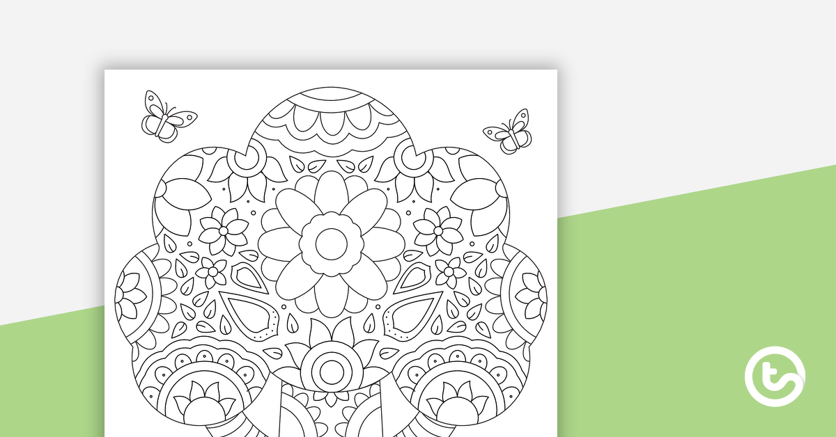 Preview image for National Tree Day – Mindfulness Colouring Tree - teaching resource