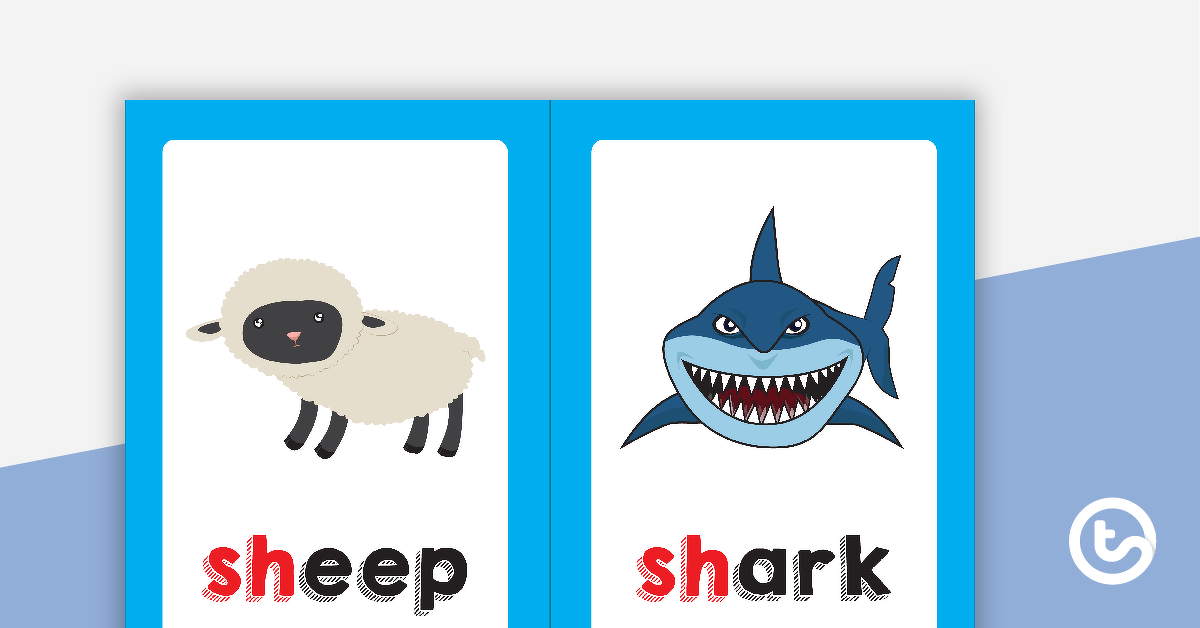 Preview image for Sh Digraph Flashcards - teaching resource
