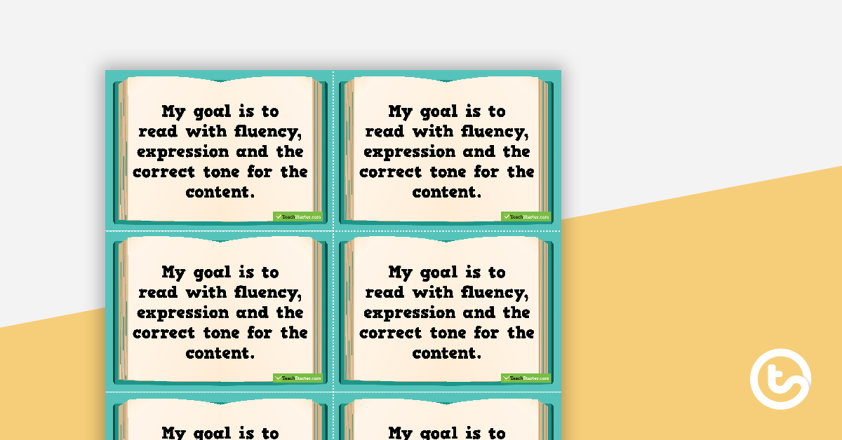 Preview image for Goal Labels - Reading (Key Stage 2 - Upper) - teaching resource