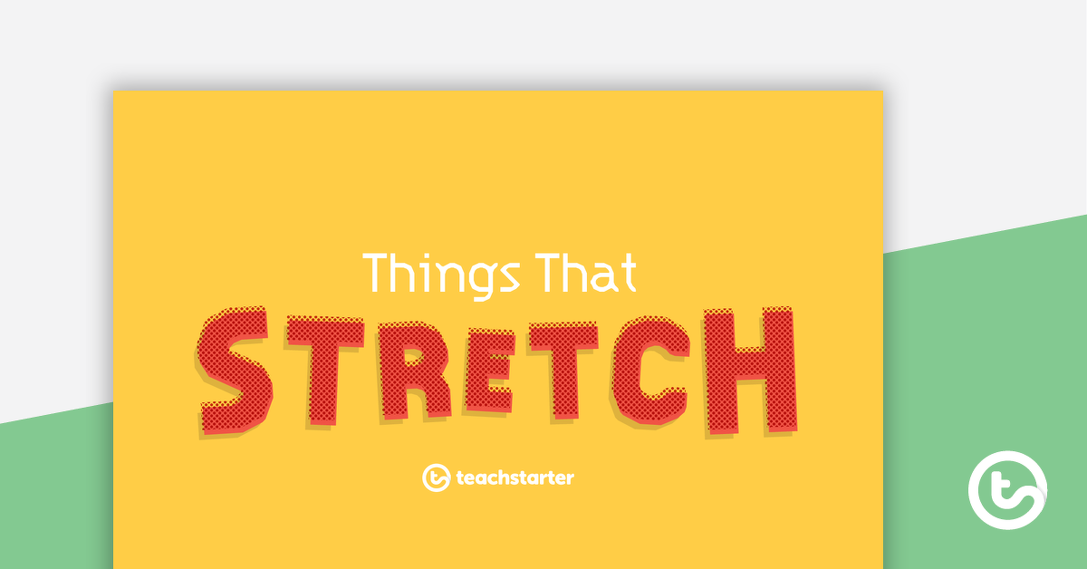 Preview image for Things That Stretch, Bend and Twist – Hands On Materials - teaching resource