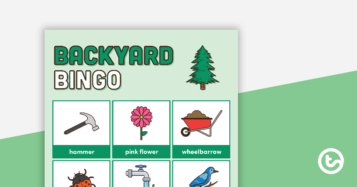 Preview image for Backyard Bingo - teaching resource
