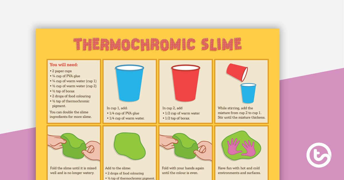 Preview image for Thermochromic Slime – Hands-On Materials - teaching resource