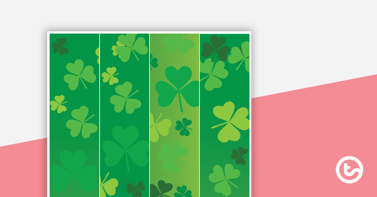Preview image for St Patrick's Day - Border Trimmers - teaching resource