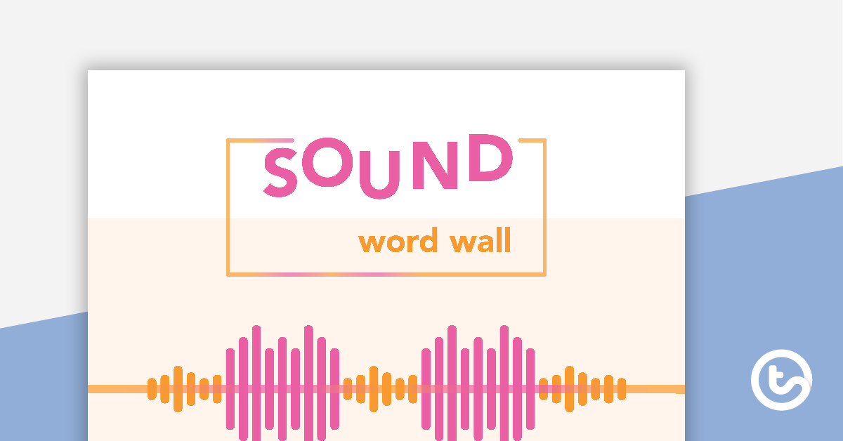 声音墙词汇的预览图像 - 教学资源