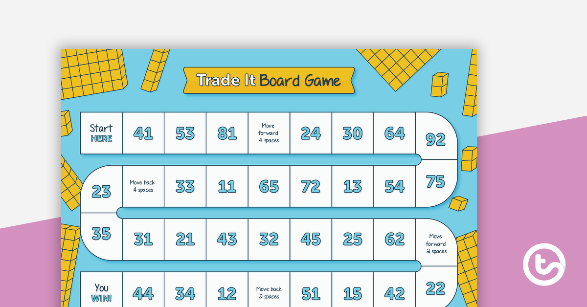 Preview image for Trade It Board Game - teaching resource
