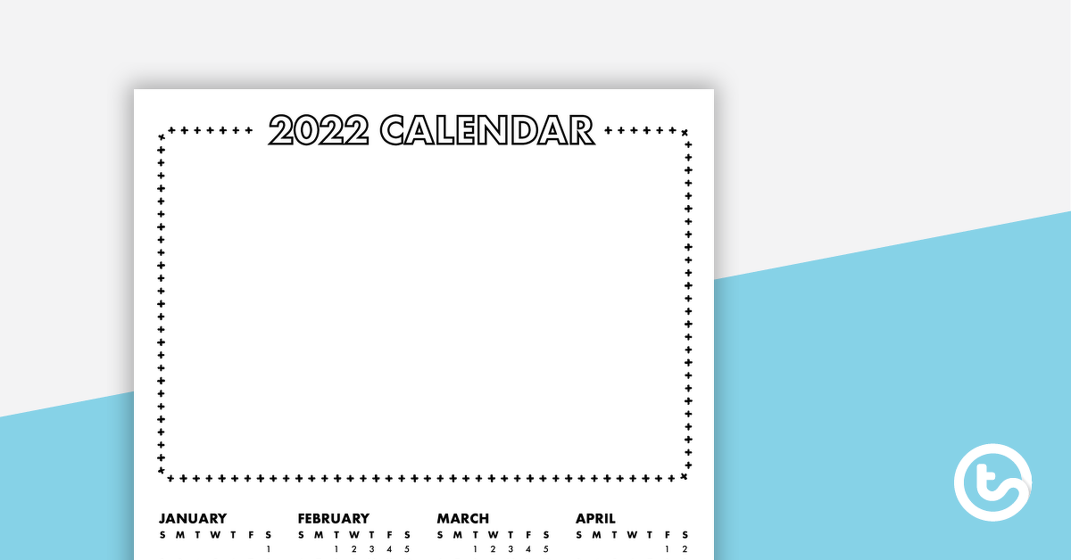 Preview image for Yearly Calendar Craft Activity - teaching resource