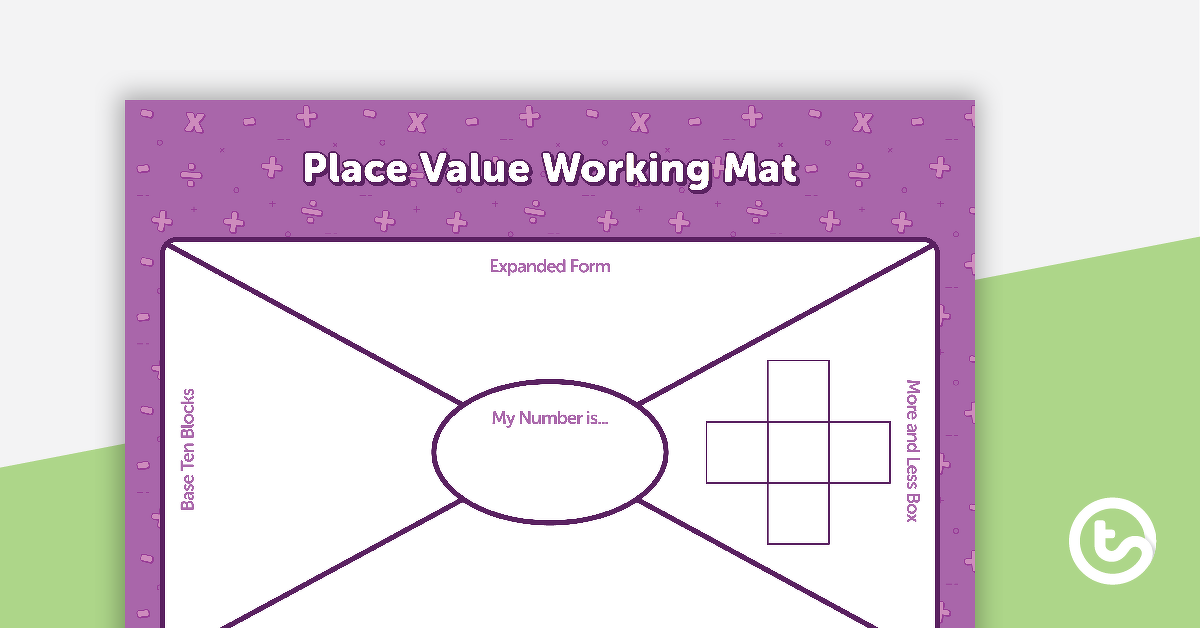 Preview image for Numeracy Working Mats - teaching resource