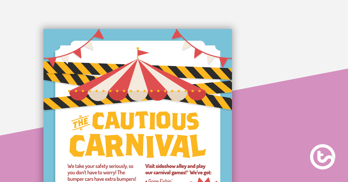 Preview image for The Cautious Carnival – Worksheet - teaching resource