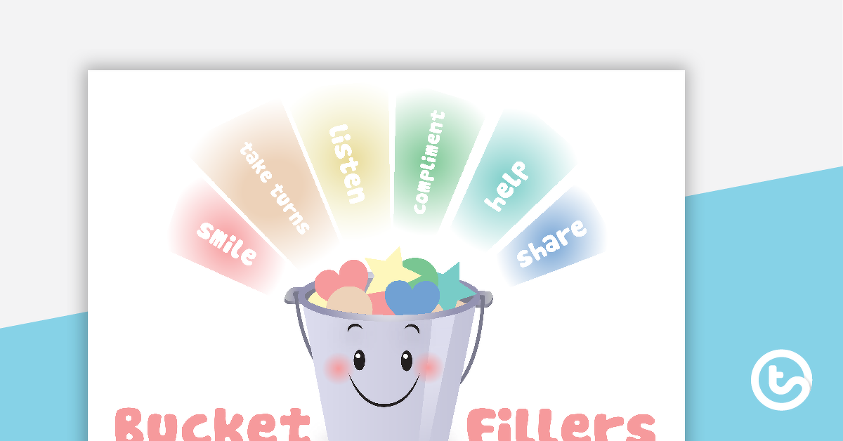 Preview image for Bucket Fillers Word Wall - teaching resource