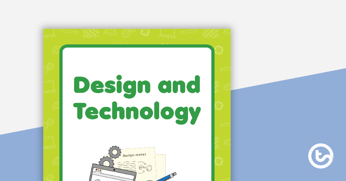 预览图像设计和技术书的封面——版本2——教学资源
