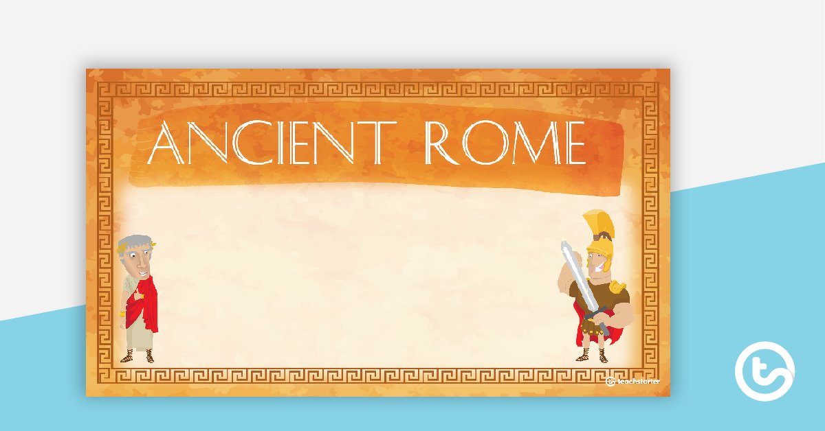 Preview image for Ancient Rome - PowerPoint Template - teaching resource