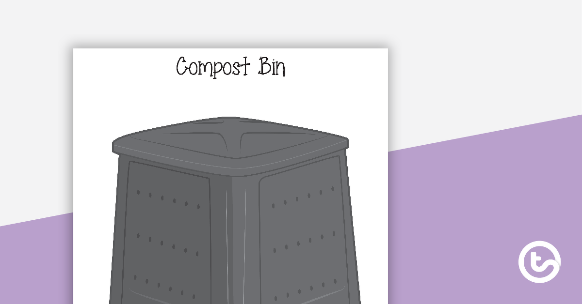Preview image for Rubbish Bin Sorting Activity - teaching resource