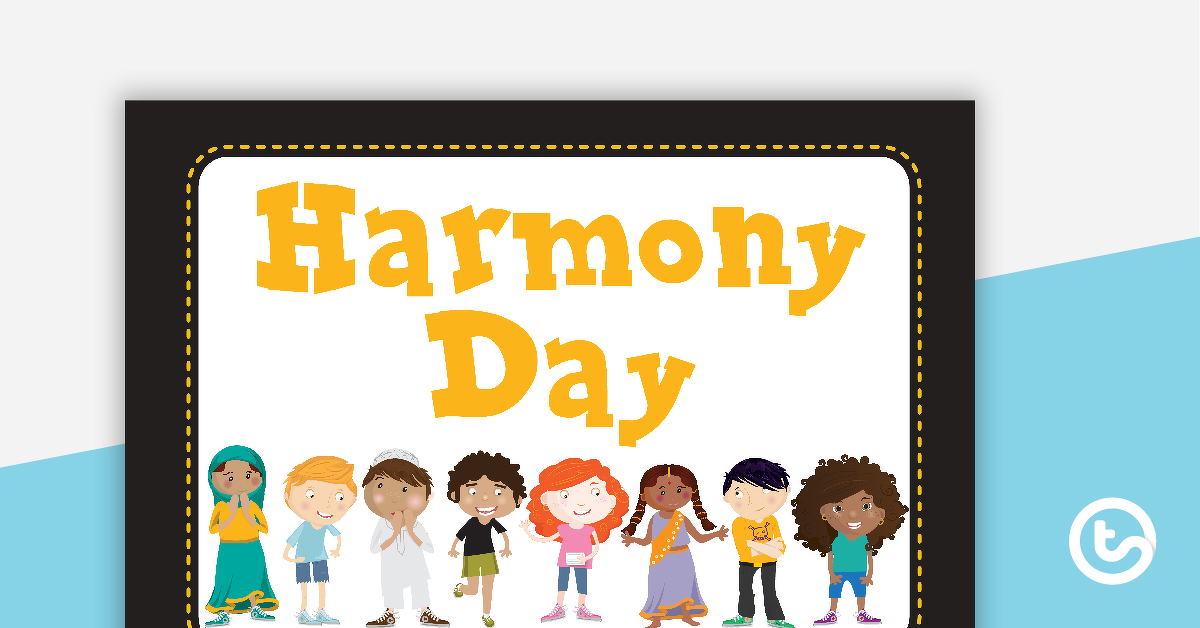 Preview image for Harmony Day Word Wall Vocabulary - teaching resource
