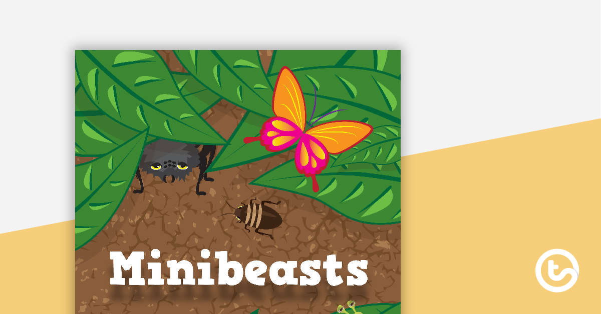 预览图像Minibeasts——标题海报——教学资源