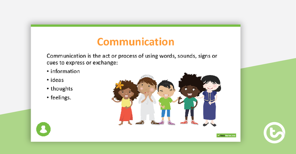 沟通的缩略图-过去，现在和未来的PowerPoint -教学资源