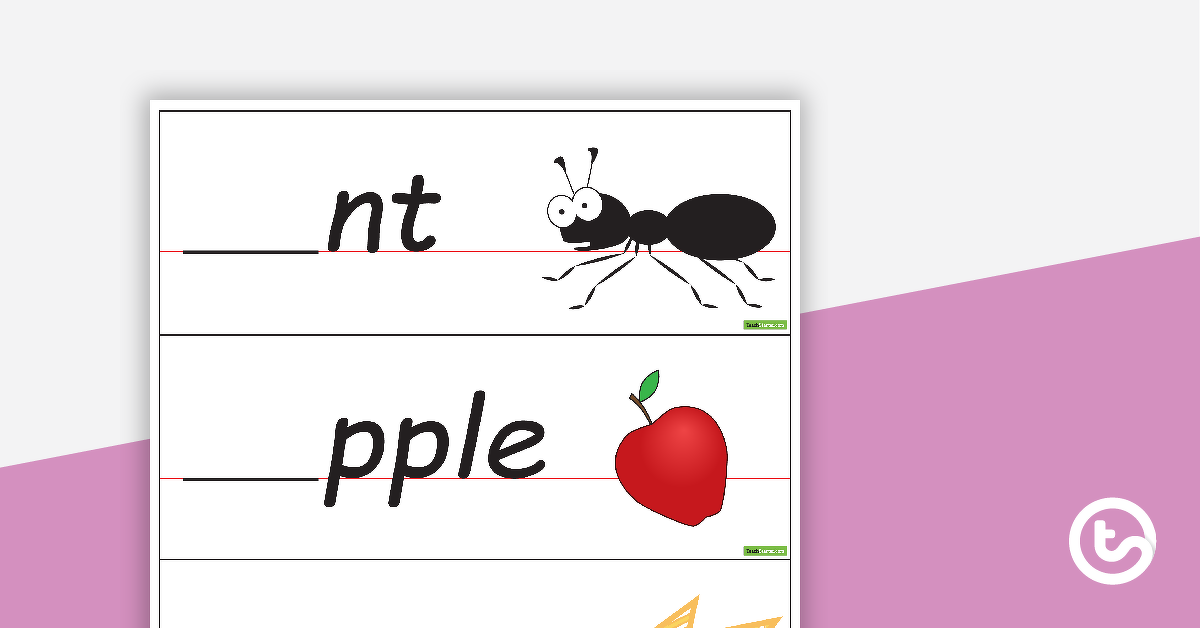 Preview image for Missing Letter Alphabet Cards - teaching resource