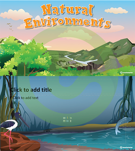 预览图像对自然环境-幻灯片教学资源