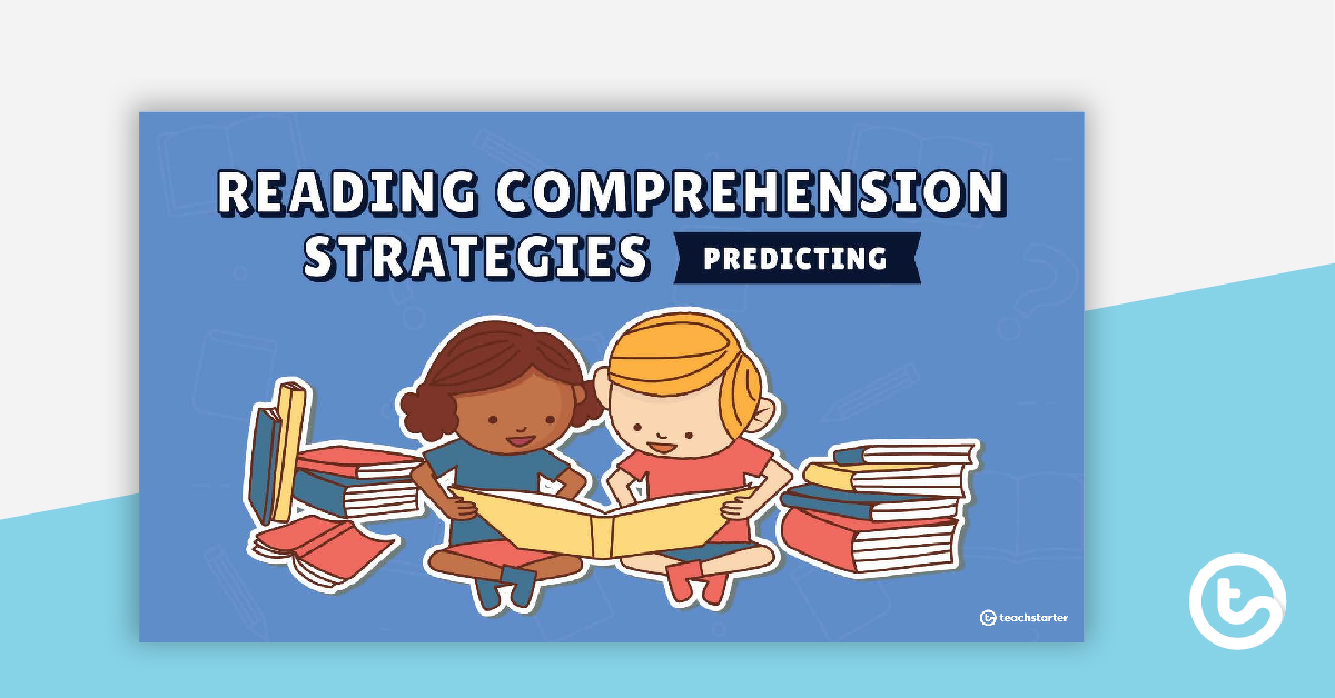 阅读理解策略的预览图像PowerPoint  - 预测 - 教学资源