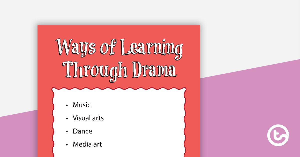 Preview image for Learning Through Drama Posters - teaching resource