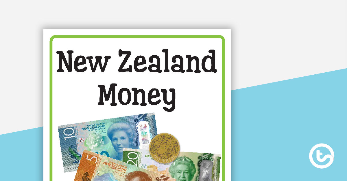 individual money posters new zealand currency teach starter