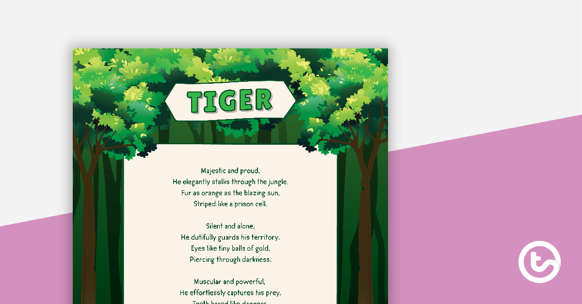 Preview image for Exploring Poetry Worksheet - Imagery - teaching resource