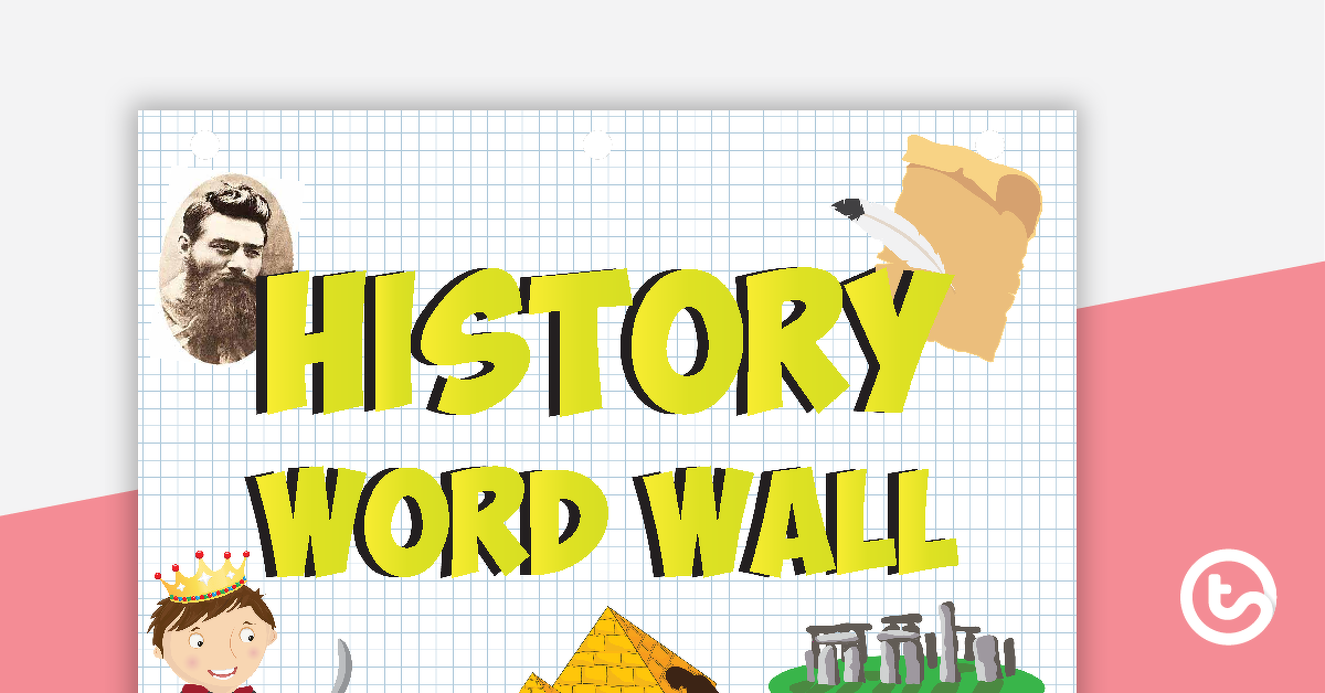 历史记录墙海报的预览图像 - 教学资源