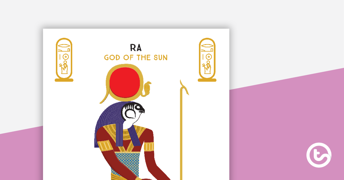 Preview image for Ra - God of the Sun Poster - teaching resource