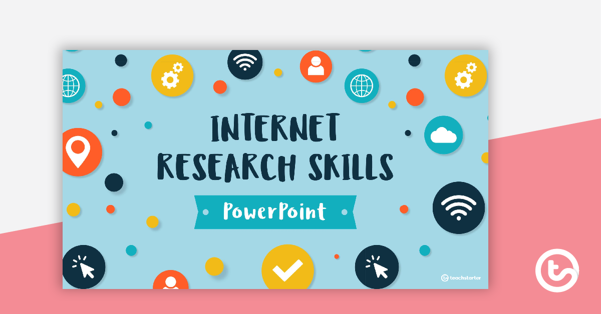 Preview image for Internet Research Skills PowerPoint - teaching resource